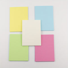 50 Sheets 14x9 Cardstock DIY Greeting Cards 5 Colors 10 Sheets