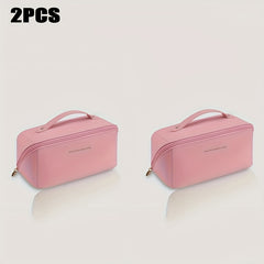 2pcs Large Women Toiletry Bags Waterproof Makeup Bag Portable Storage Gift