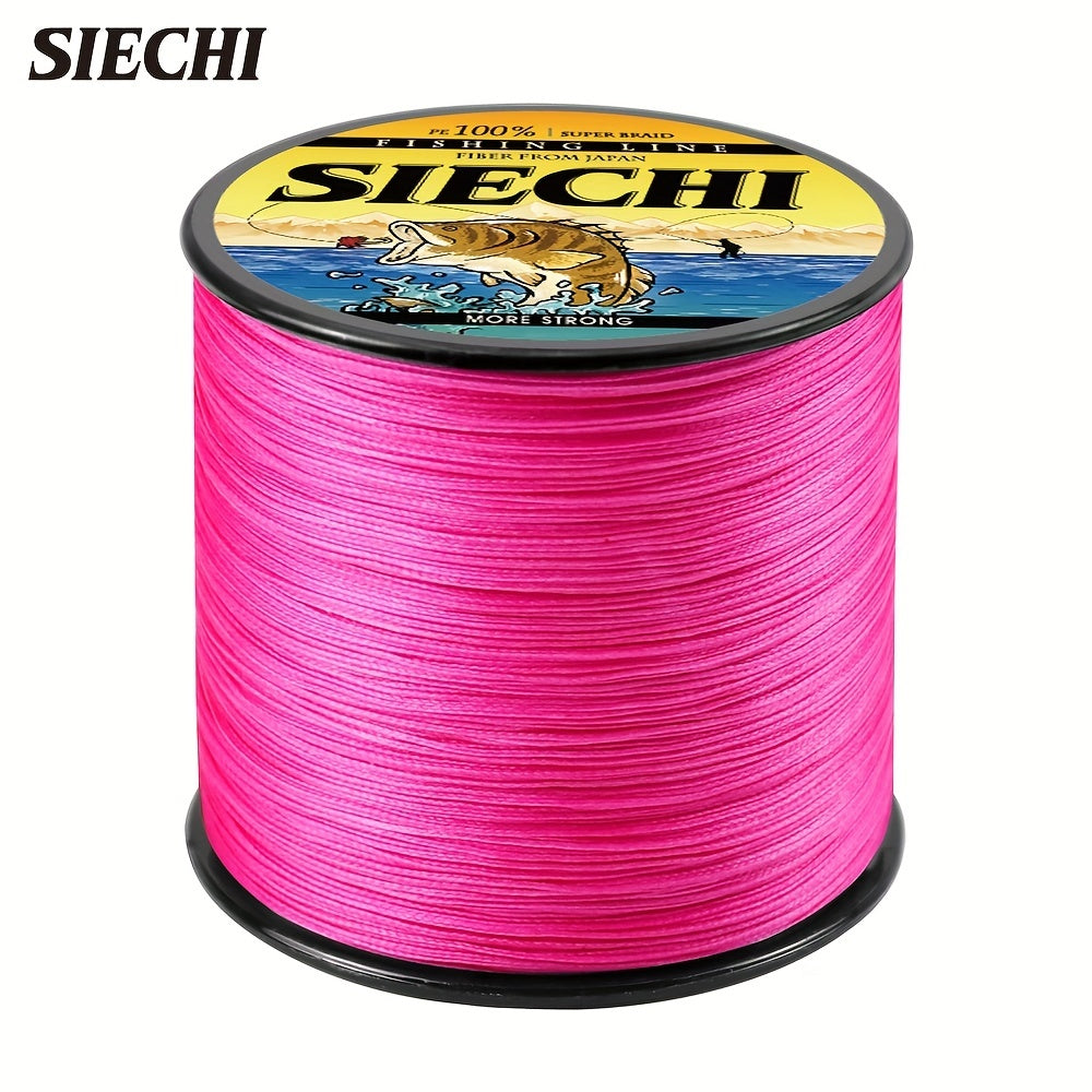 SIECHI 8 Strand PE Fishing Line 300m Pink