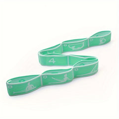 Yoga Stretching Tension Belt Fitness Resistance Rope for Dance Training