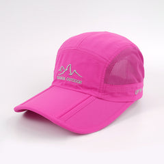 Women's Quick Dry Sun Hat Outdoor Mesh Trucker Cap