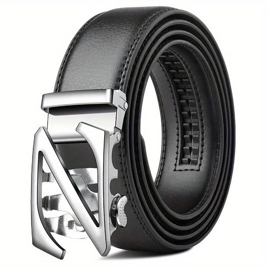 Men's Cowhide Business Casual Leather Belt
