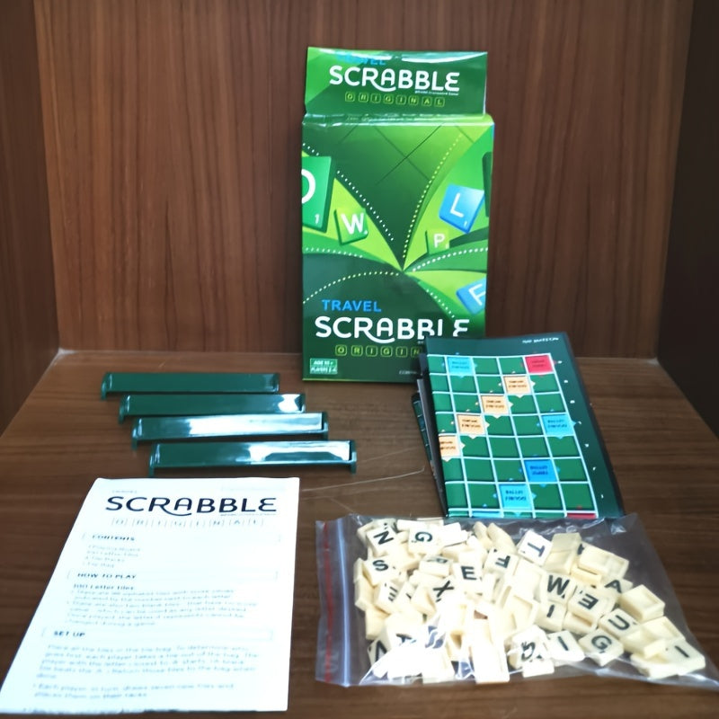 English Spelling Solitaire Box Alphabet Chess Educational Toy