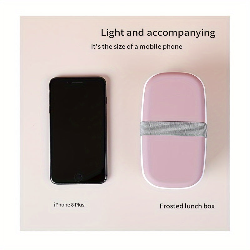 Solid Lunch Box With Chopsticks Suitable For Office Travel Camping