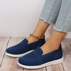 Women's Lightweight Slip On Mesh Sneakers Breathable Casual Outdoor Shoes