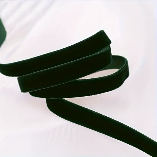 10 Yards Velvet Ribbon Lace Craft Ribbon For Christmas Decoration