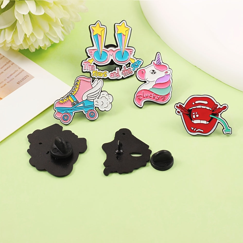 Cartoon Brooches for Clothes Shose