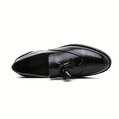 Women's Tassel Flat Oxfords Slip On Loafers Casual Shoes