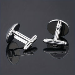 Fishing Cufflinks Stainless Steel Cufflinks