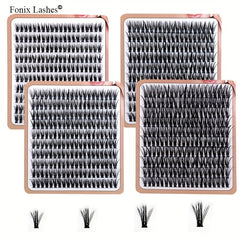 40D Lash Clusters 0.07D 200 Clusters False Eyelashes DIY Extensions