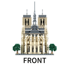 1757pcs Cathedral Building Blocks Set with LED Lights
