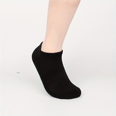 Men's Breathable Cotton Ankle Socks - 3 Pairs