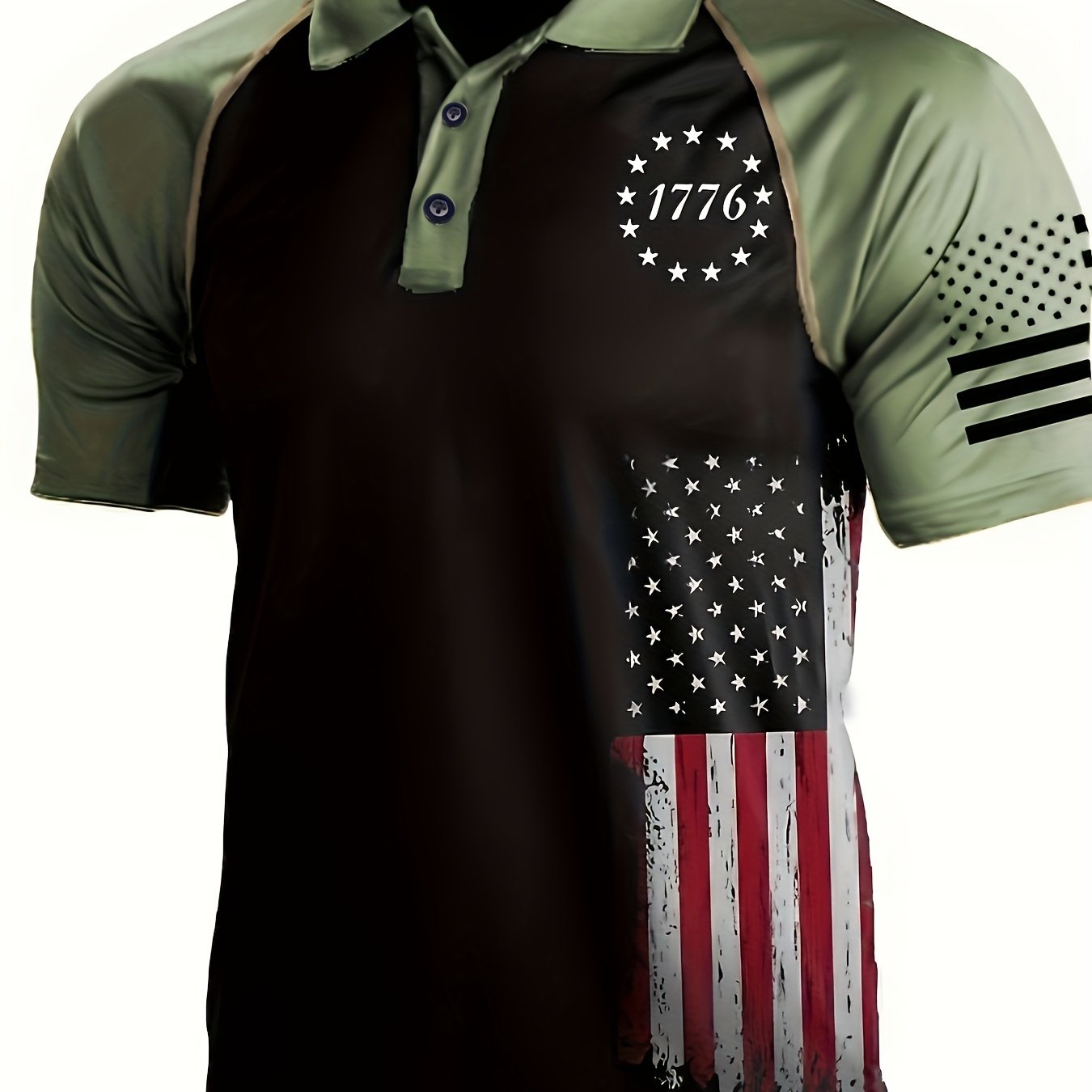 Men's Vintage Style Lapel Short Sleeve Shirt