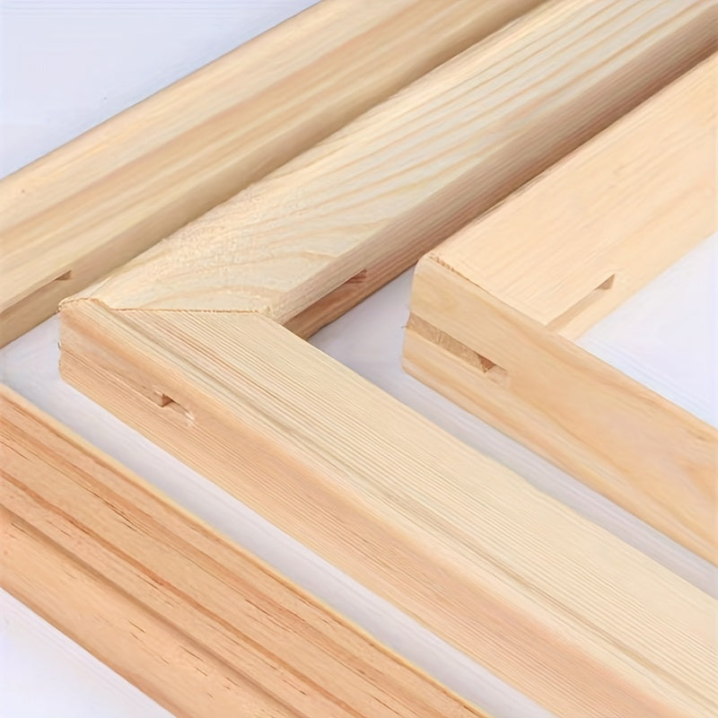 Christmas DIY Wood Art Frame for Drawing & Painting