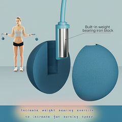 Weighted Ropeless Skipping Rope For Training Fitness