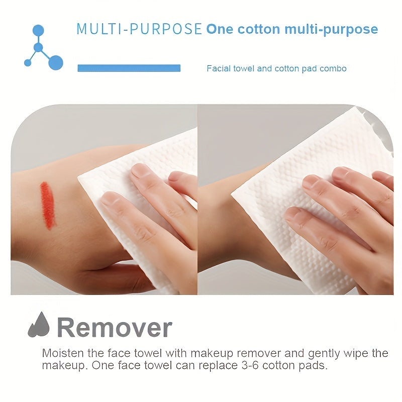Disposable Thickened Wet and Dry Face Washing Towel - 120g