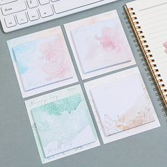 Flower Scenery Sticky Notes for Students