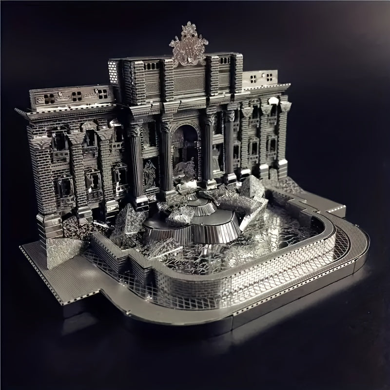 Roman Wishing Pool 3D Puzzle Stainless Steel Model
