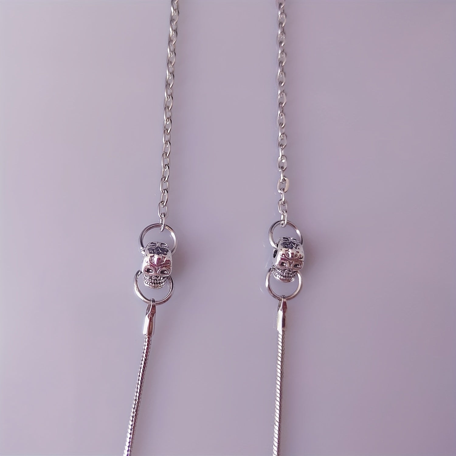 Skull Head Glasses Chain for Men and Women