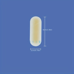 Beige Hydrogel Half Size Foot Heel Stickers Anti-Slip Wear-Resistant Waterproof