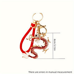 Dragon Car Keychain Bag Pendant Ornament