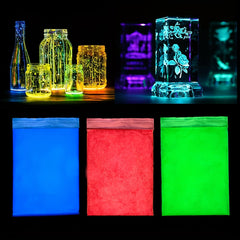 10g Glow In The Dark Pigment 12 Colors Resin Dye Halloween DIY Craft