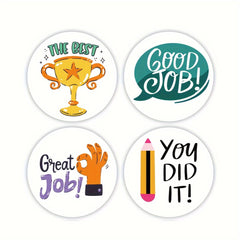 300pcs Cartoon Reward Stickers Teacher Supplies Classic Gift Sticker Roll