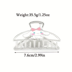 Cute Anime Hair Clip Geometric Metal Girl Hair Accessories Cosplay Jewelry