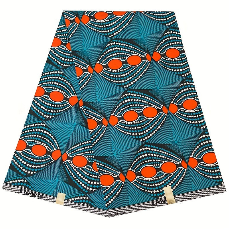 African Geometric Pattern Fabric - DIY Sewing Craft - Home Decor
