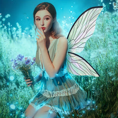 Fairy Wings Women Costume Butterfly Wings Halloween Party Costume