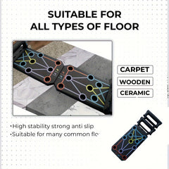 10-in-1 Push Up Board for Home Gym Workout