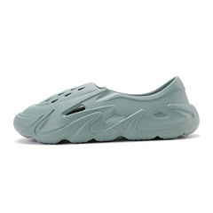 Men's Lightweight Comfy Clogs Hollow Out Non Slip Garden Shoes