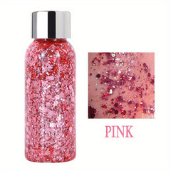 Glitter Body Gel Long Lasting Sequin Sparkling Cream