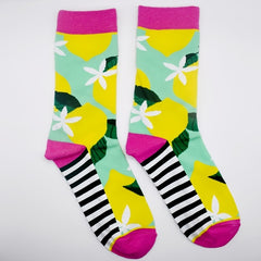 Funny Pattern Cotton Mid Tube Socks Women's Socks