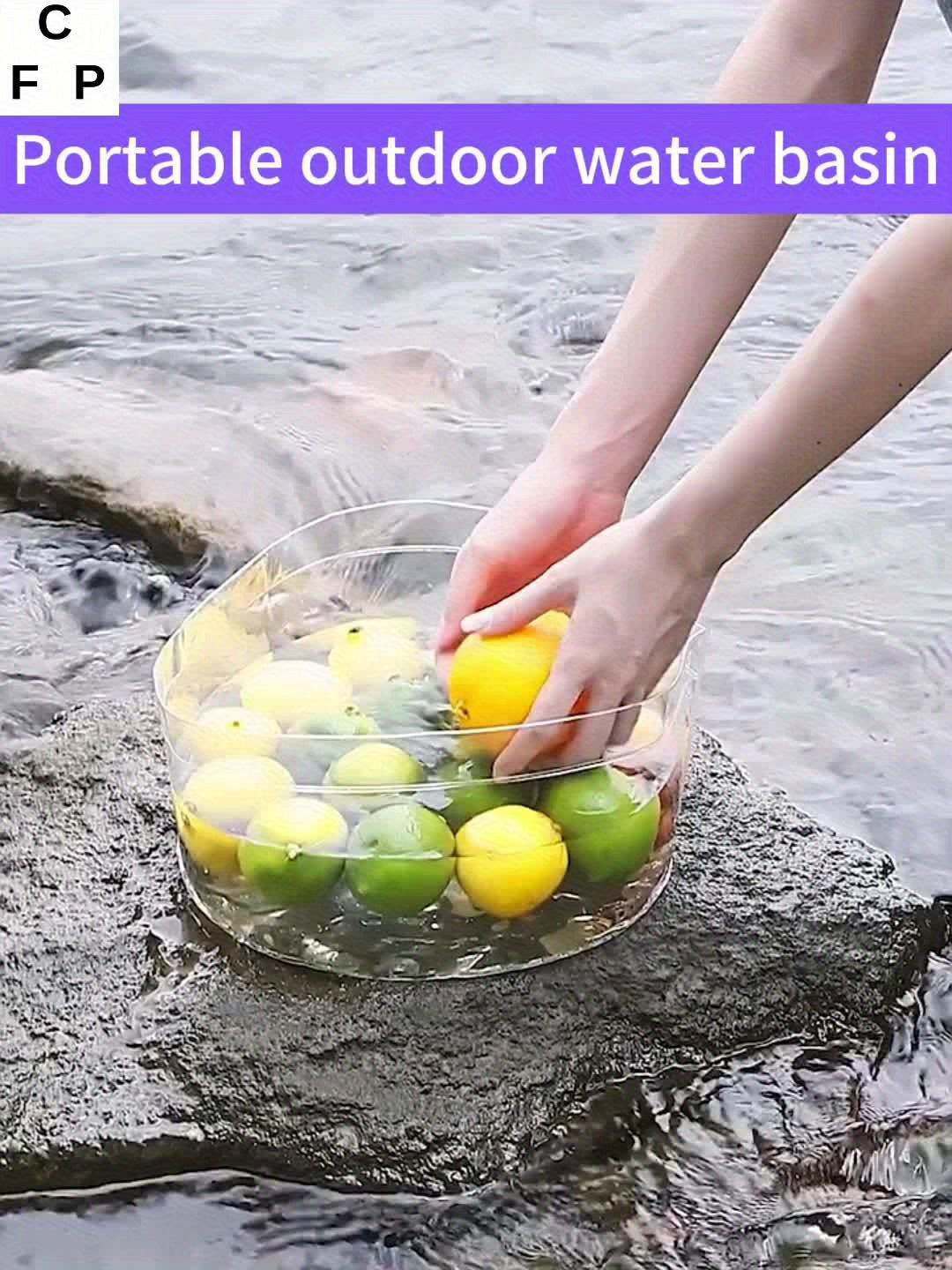 Foldable Water Basin for Camping and Picnic