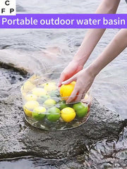 Foldable Water Basin for Camping and Picnic