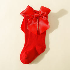 Baby Girls Kids Bowknot Crew Socks Cute Stockings