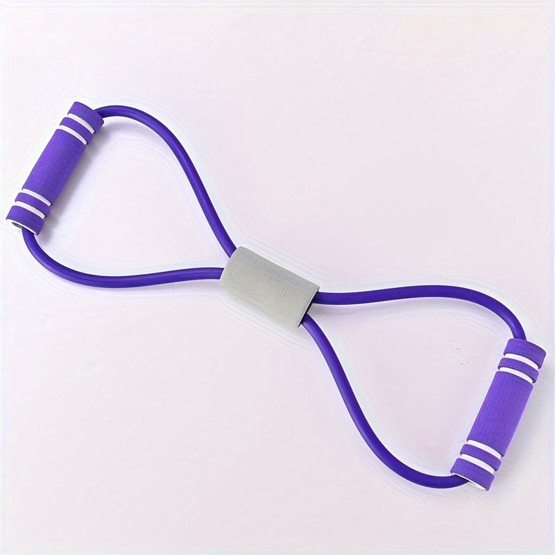 8 Shaped Fitness Tension Rope Elastic Resistance Rope for Yoga Exercise