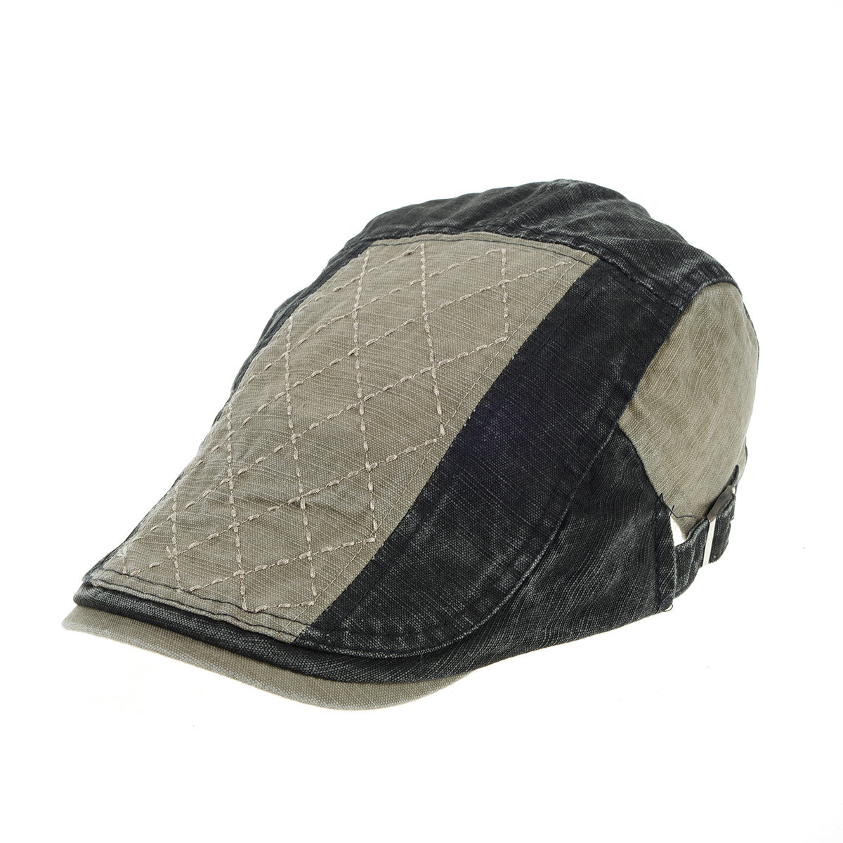British Retro Plaid Peaked Cap Spring Summer Hat