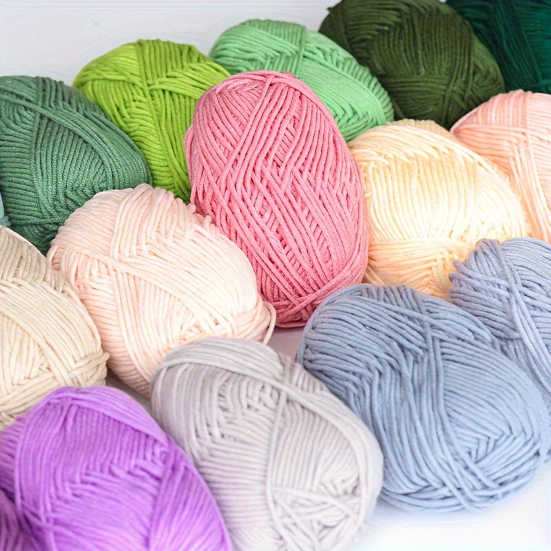 1pc Milk Cotton Yarn for Knitting Crocheting Blanket Sweater Doll