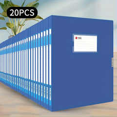 20pcs Plastic File Storage Box Document Holder Office Supplies