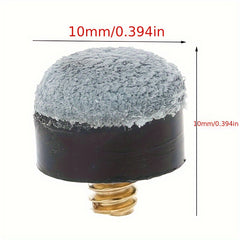10pcs Screw on Pool Cue Tips Pool Stick Tips Pool Cue Tips Replacement