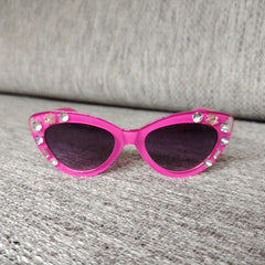 Cat Eye Frame Sun Protection Sunglasses for Teens