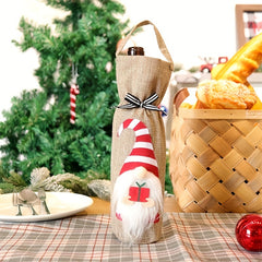 Christmas Wine Bottle Holder Portable Champagne Red Wine Bag