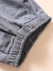 3pcs Boys Letter Print Active Sweatpants Comfortable Jogger Pants