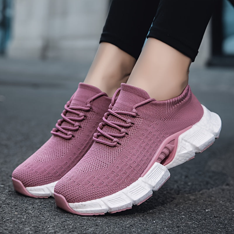 Women's Mesh Breathable Tennis Sports Shoes Lightweight Non slip Travel Shoes