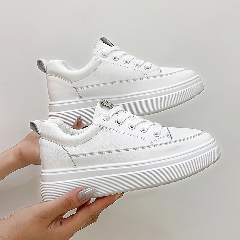Women's Thick Sole Inner Heightening Casual Sneakers