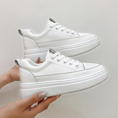 Women's Thick Sole Inner Heightening Casual Sneakers