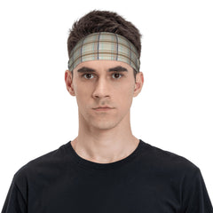 Signature Check Plaid Headband for Sport & Casual Outfits