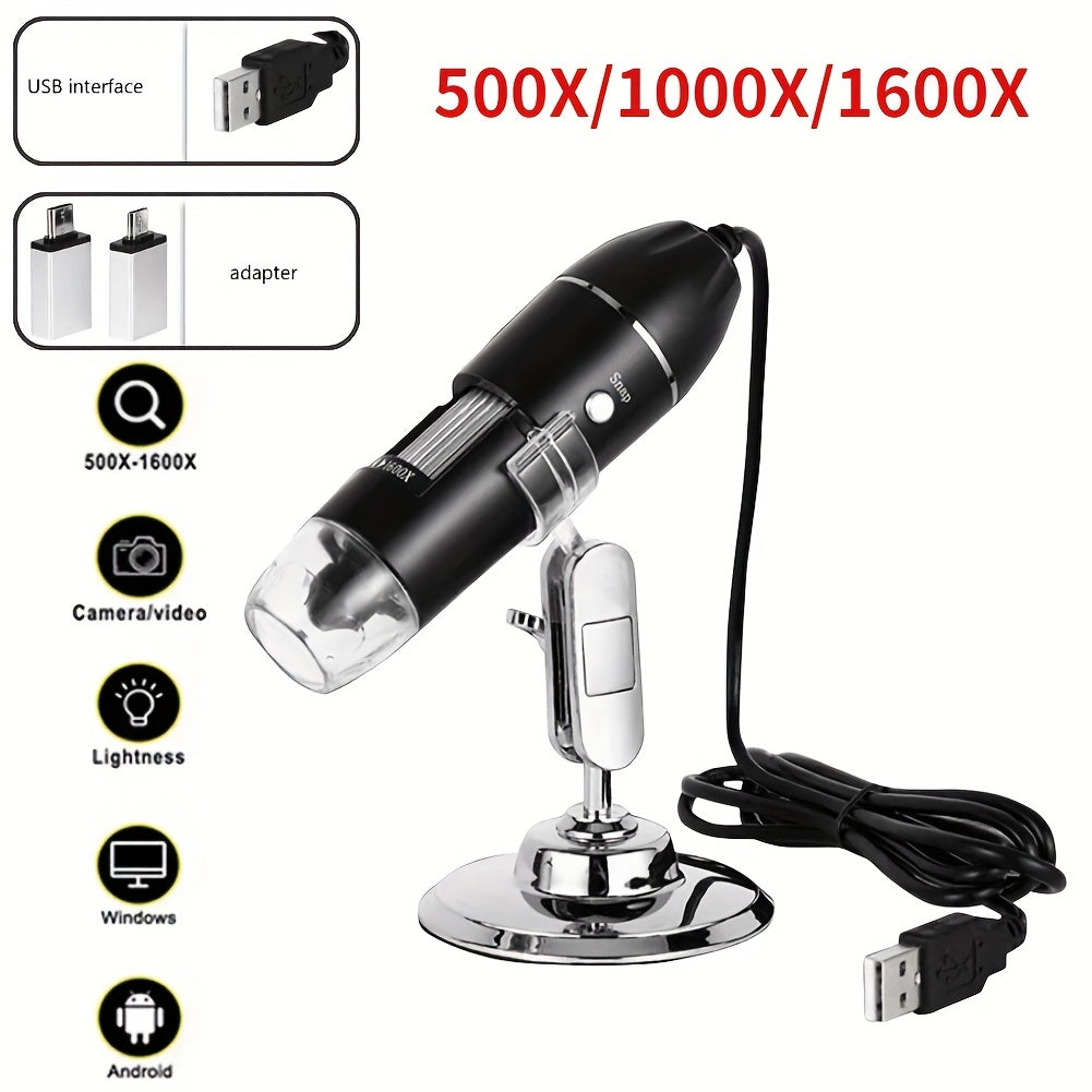 1000X USB Digital Industrial Microscope Maintenance Mobile Phone